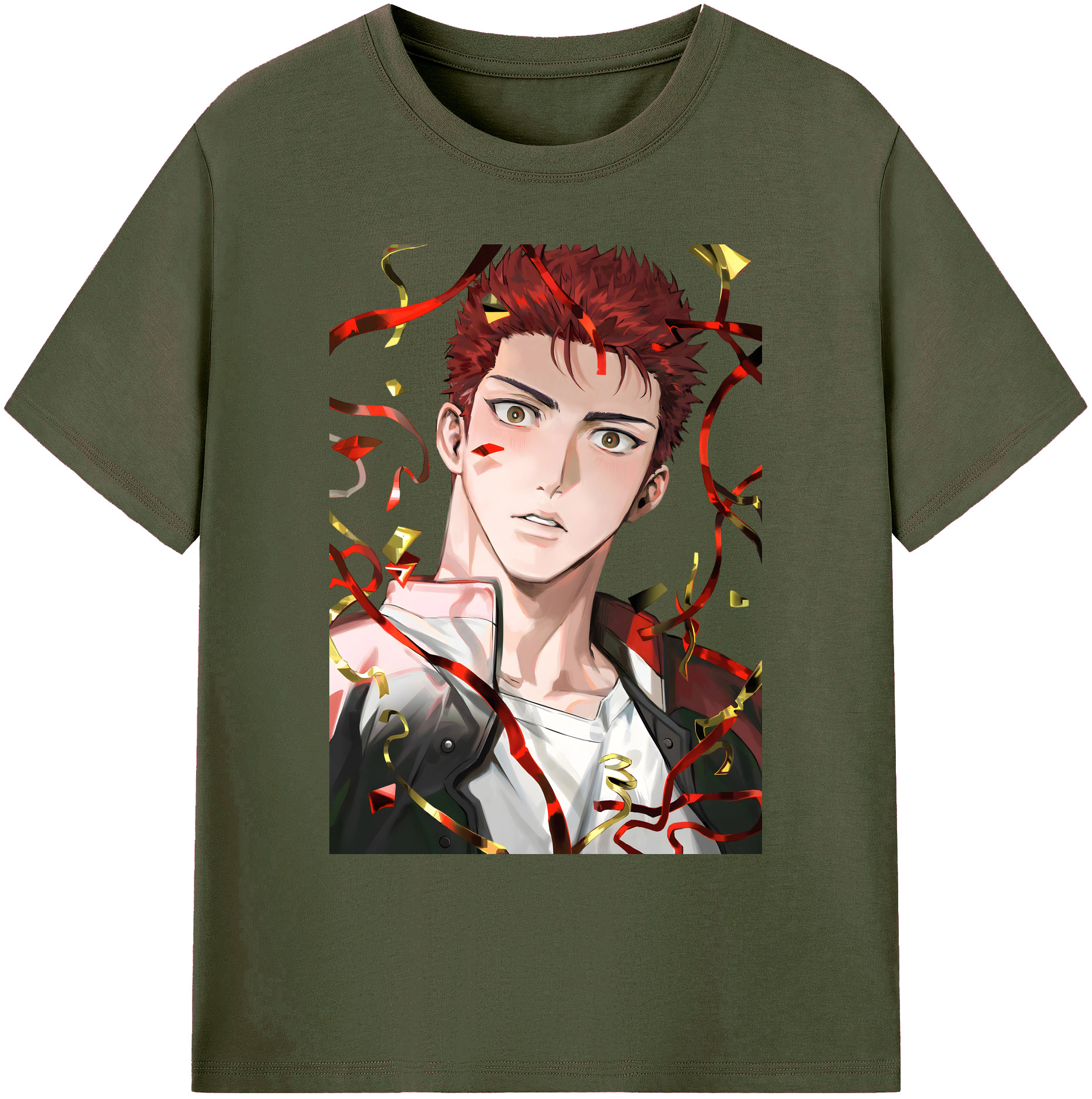 （画像用） SLAM DUNK／スラムダンク 綿100％ メンズ半袖Tシャツ｜肌触りやわらか＆通気性
